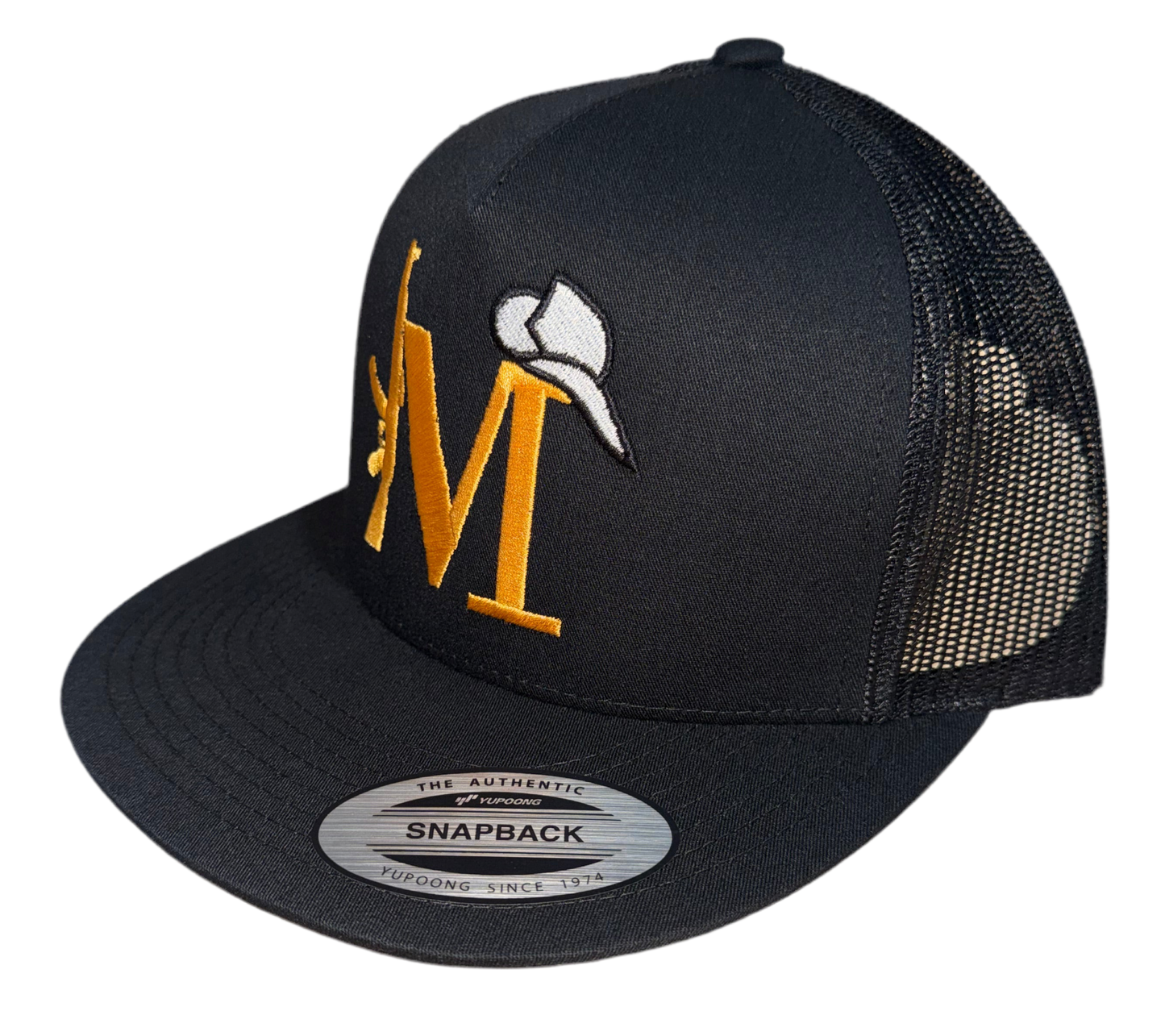 La Mayiza Black Trucker SnapBack