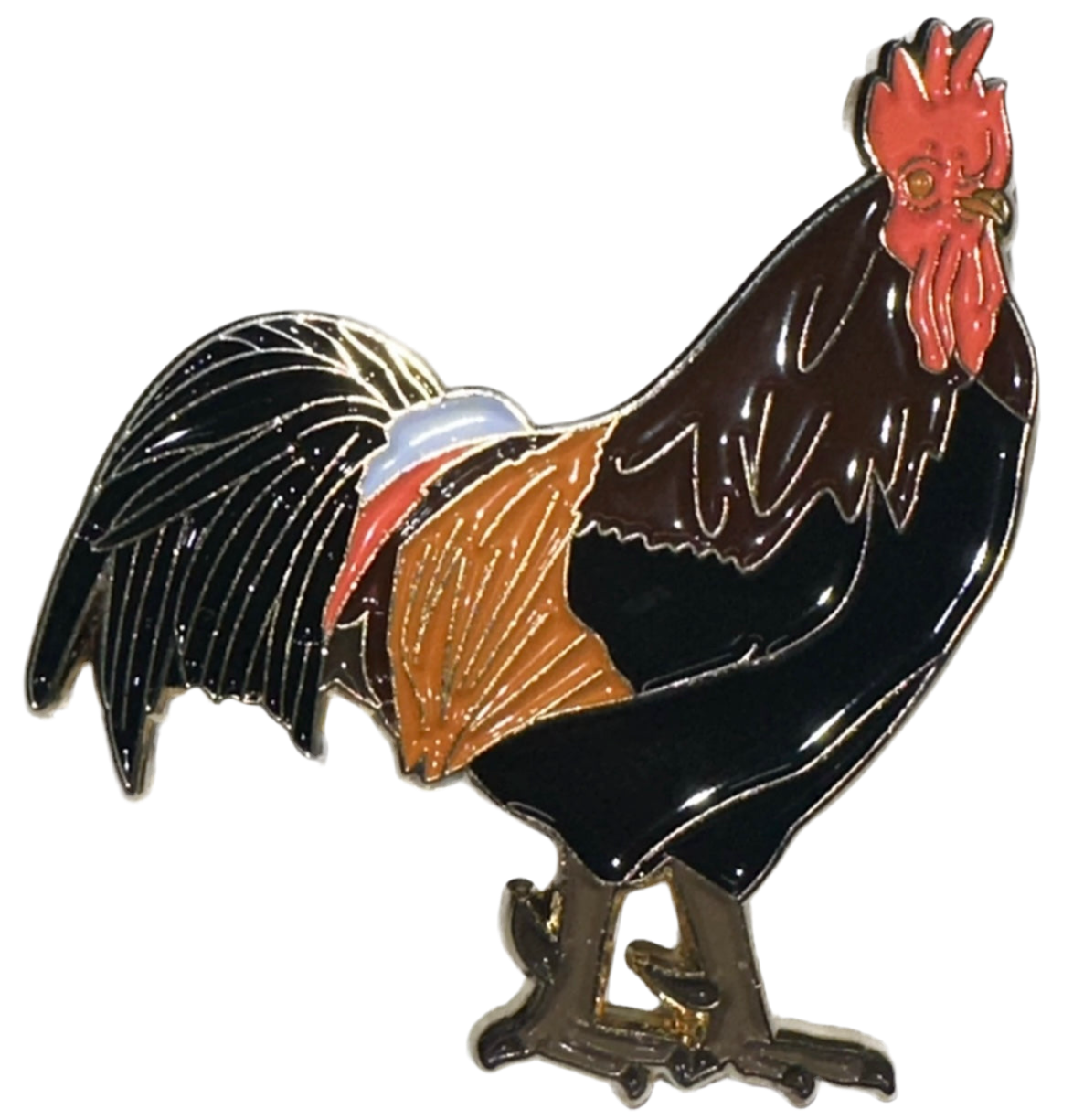 El Gallo Metal Hat Pin