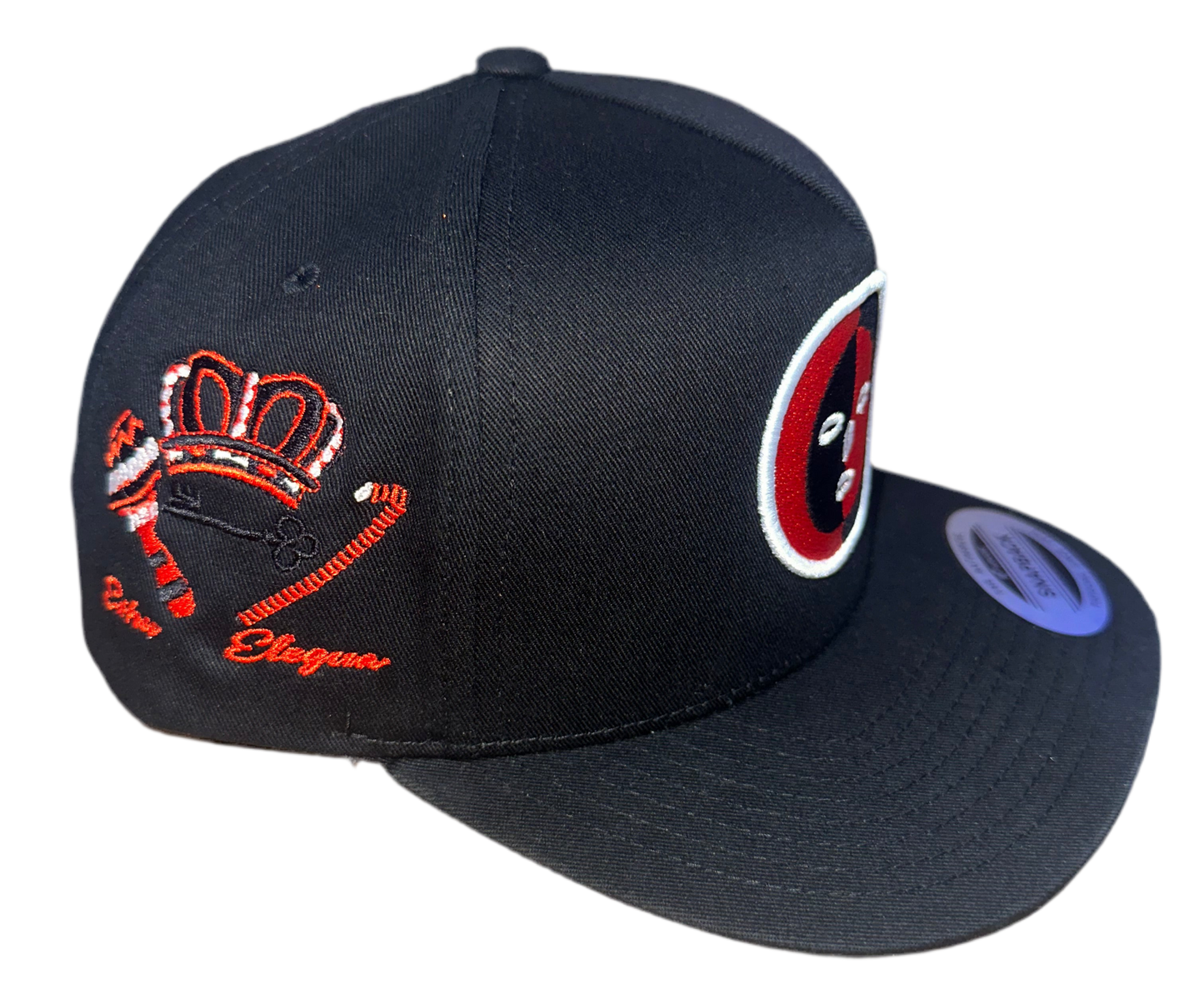 GORRA ELEGUA SNAPBACK HAT BLACK 2 DESIGNS