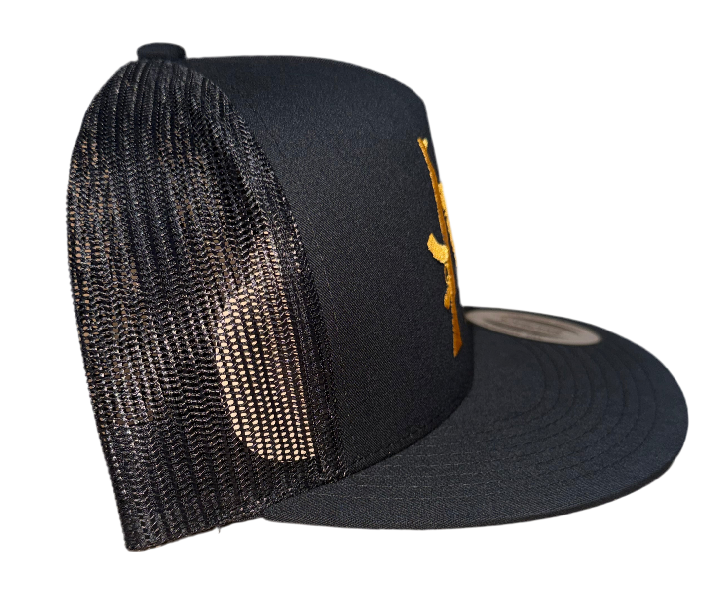 La Mayiza Black Trucker SnapBack