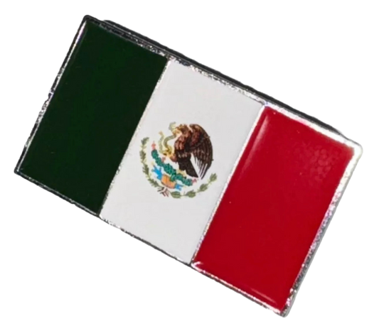 Bandera Mexico Flag Hat Pins