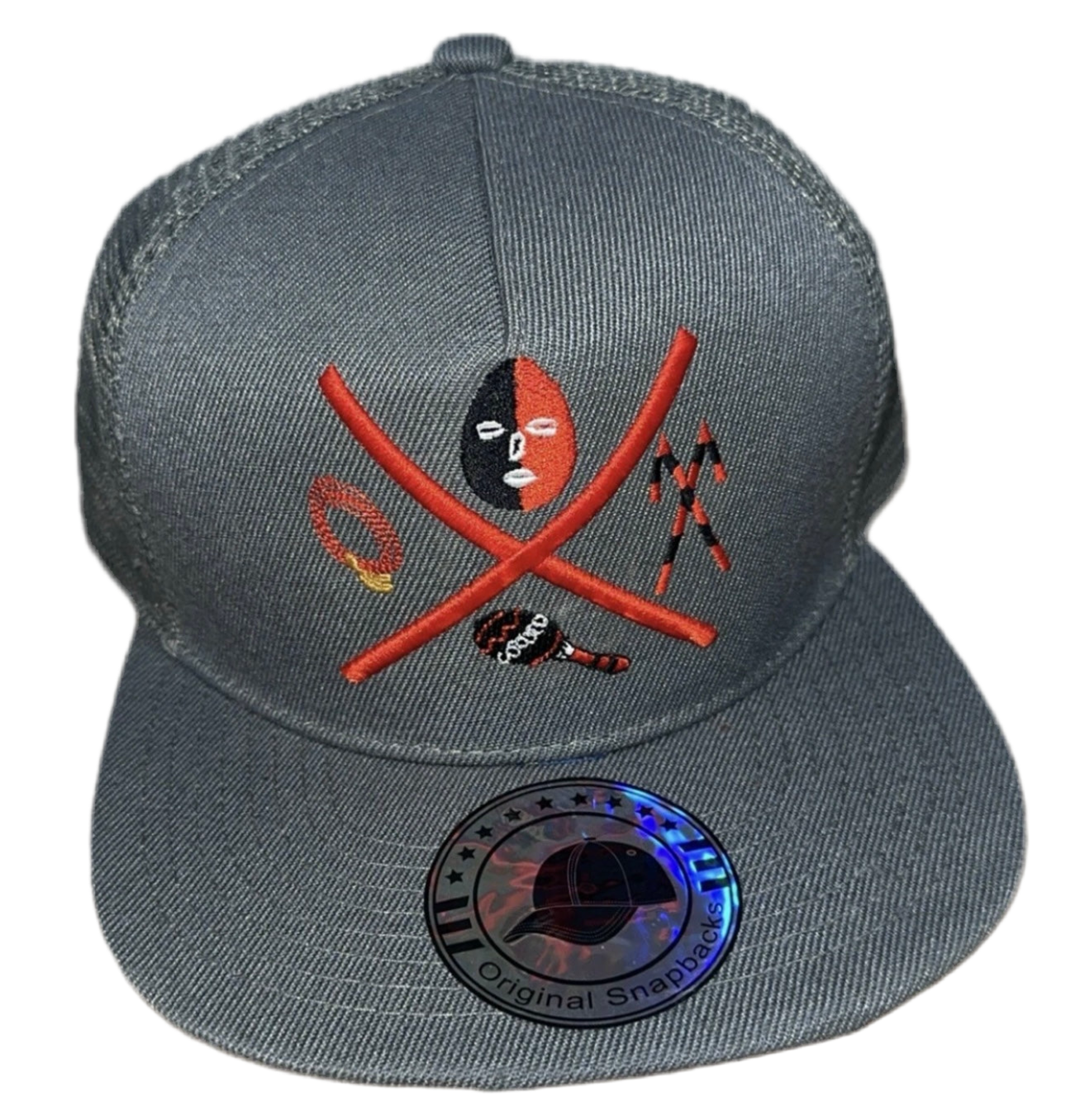 GORRA ELEGUA GRAY SNAPBACK TRUCKER HAT