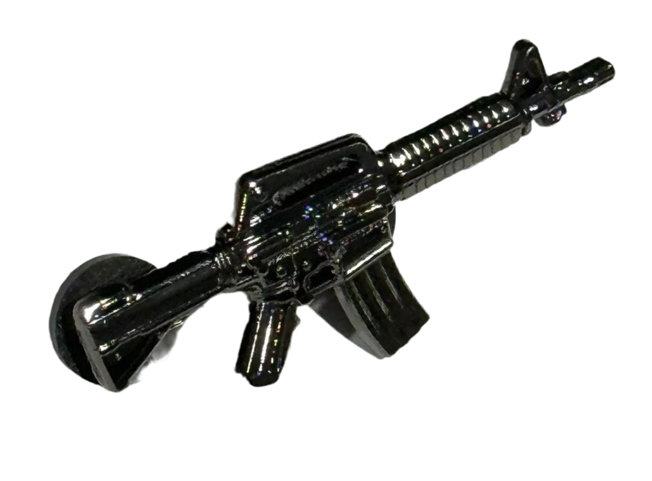 Black Metal AR-15 Hat Pin