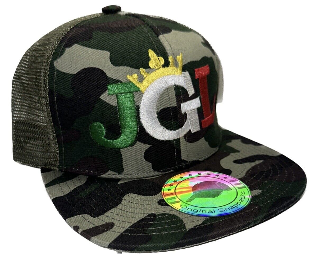 JGL El Chapo 701 Chapiza Trucker Camo SnapBack