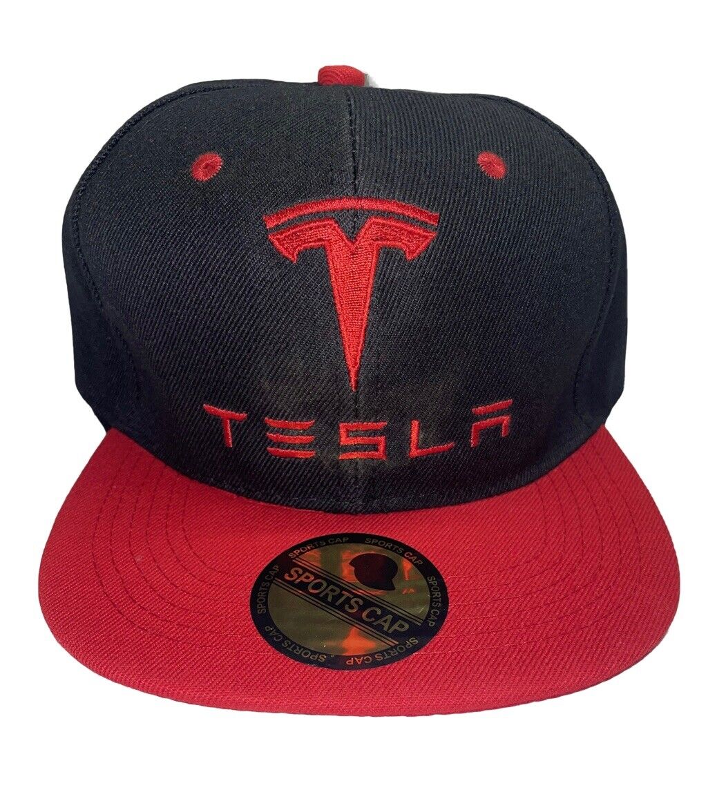 Tesla Black/Red SnapBack