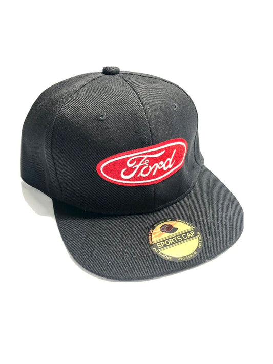 Ford Red/White Logo Black SnapBack