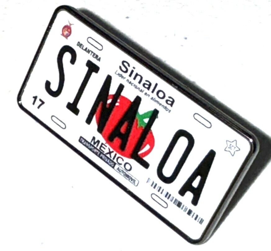 Pin Para Gorras Placa Sinaloa License Plate Hat Pin