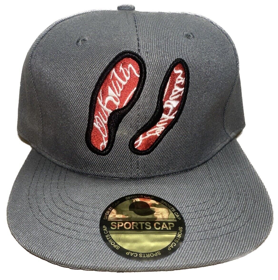 Gorra Suela Roja Gray SnapBack