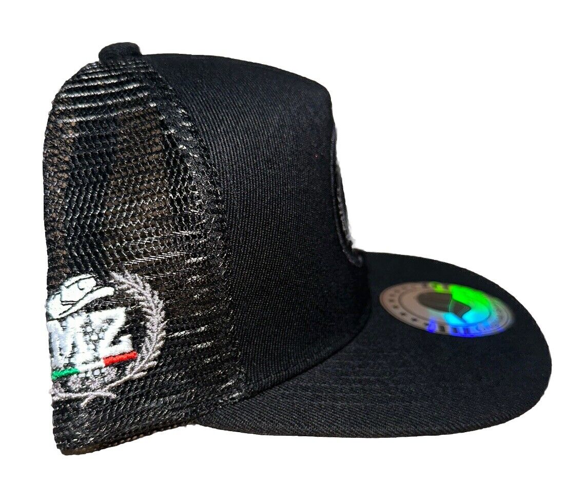 La Mayiza MZ El Mayo  2 Designs Black Trucker SnapBack