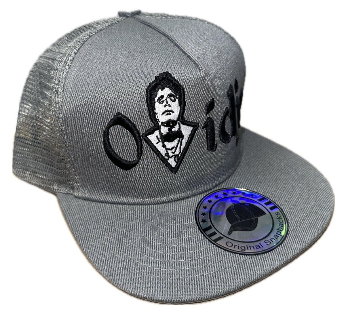 El Raton Ovidio Guzman JGL Chapiza Gray Trucker SnapBack