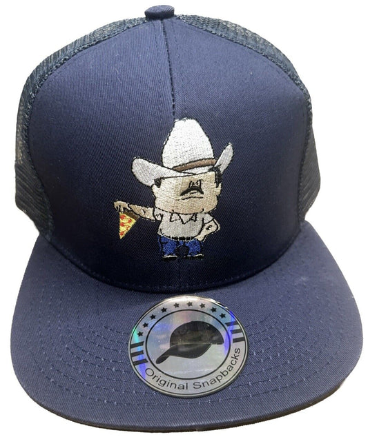 El Mayo Mayiza Chapiza El Chapo JGL 701 Dark Blue Trucker SnapBack