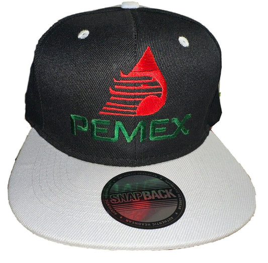 Pemex Black/White SnapBack