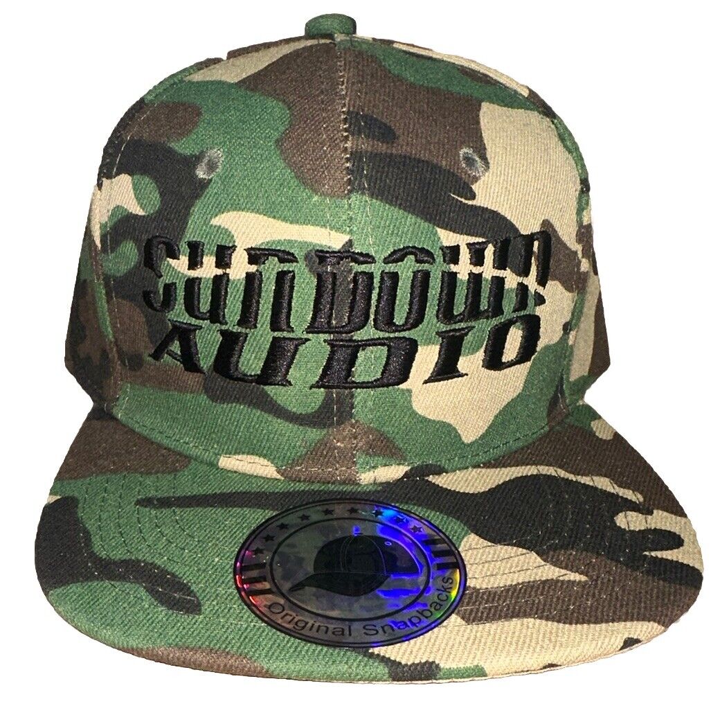 Sundown Audio Camo SnapBack