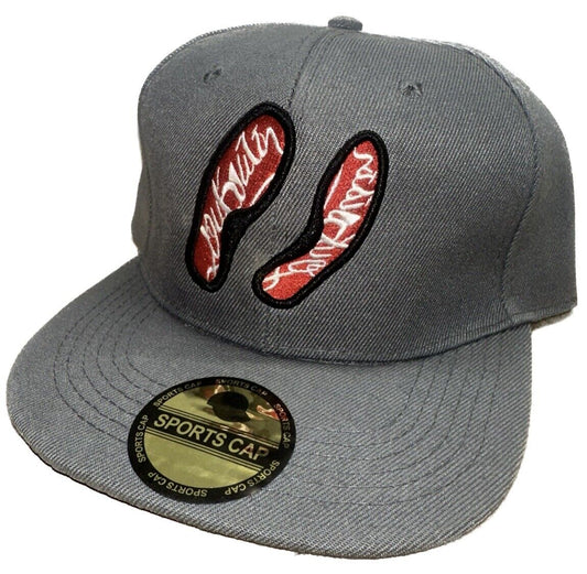 Gorra Suela Roja Gray SnapBack