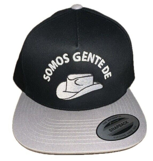 Somos Gente De Sombrero El Mayo  Black/Gray SnapBack