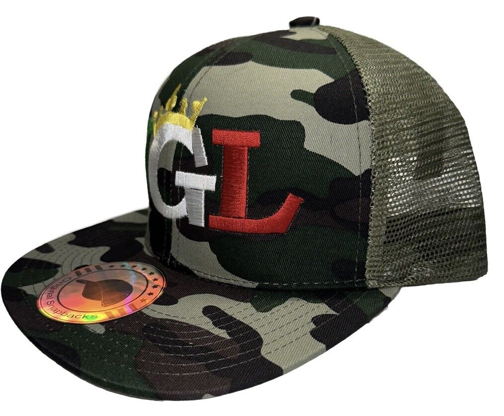 JGL El Chapo 701 Chapiza Trucker Camo SnapBack