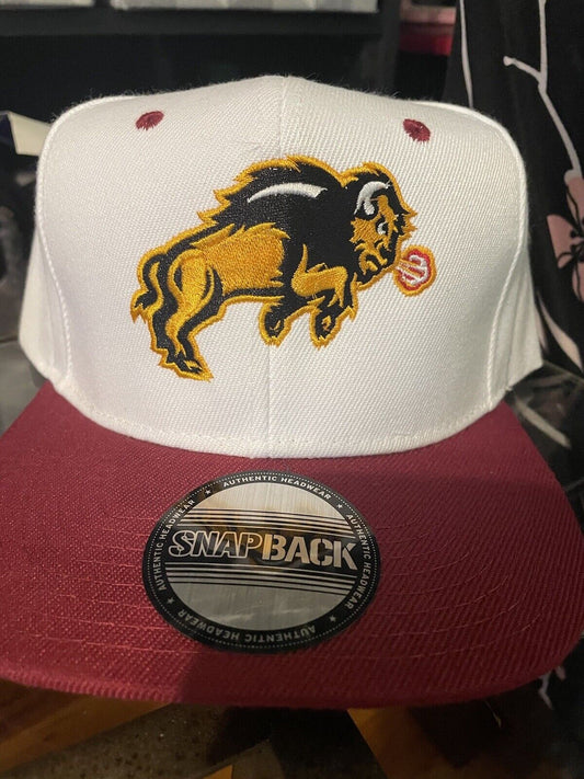 Custom Bull Embroidered SnapBack