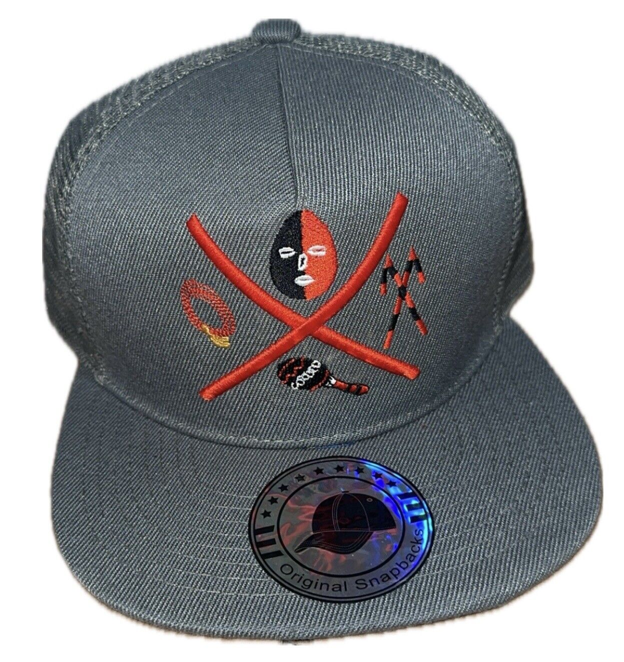 GORRA ELEGUA GRAY SNAPBACK TRUCKER HAT