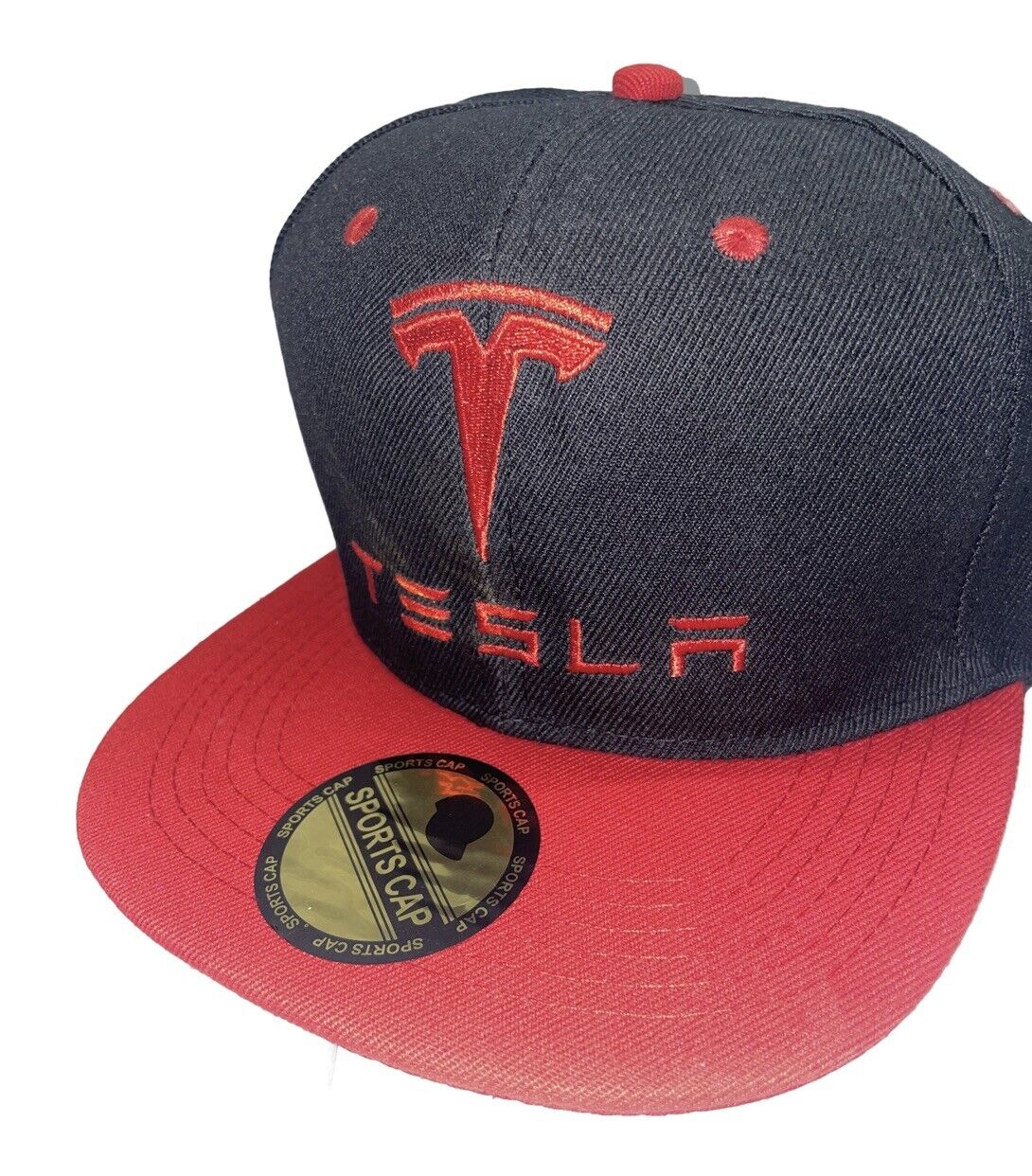 Tesla Black/Red SnapBack