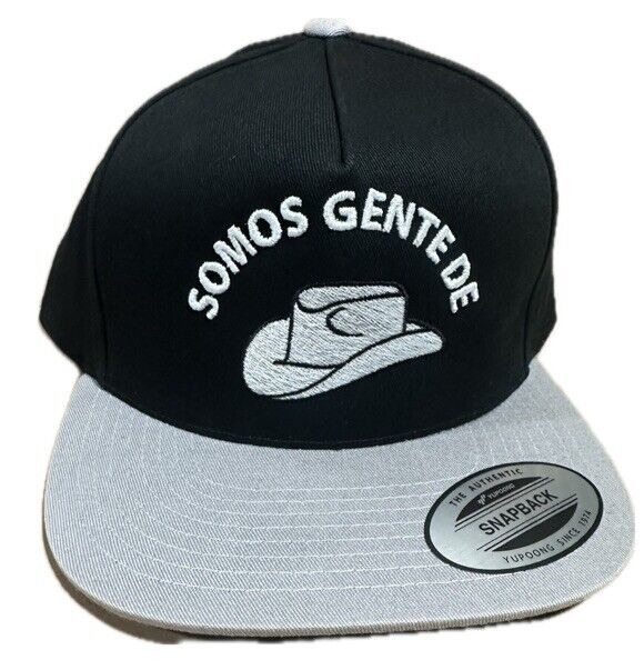 Somos Gente De Sombrero El Mayo  Black/Gray SnapBack