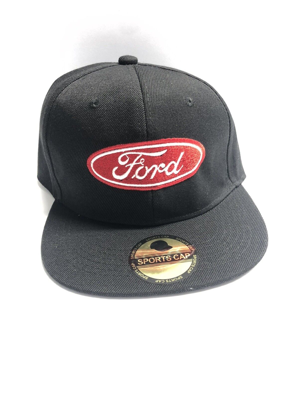 Ford Red/White Logo Black SnapBack