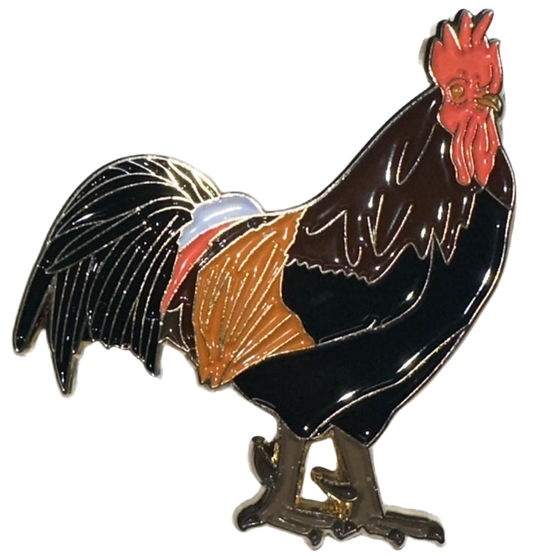 El Gallo Metal Hat Pin