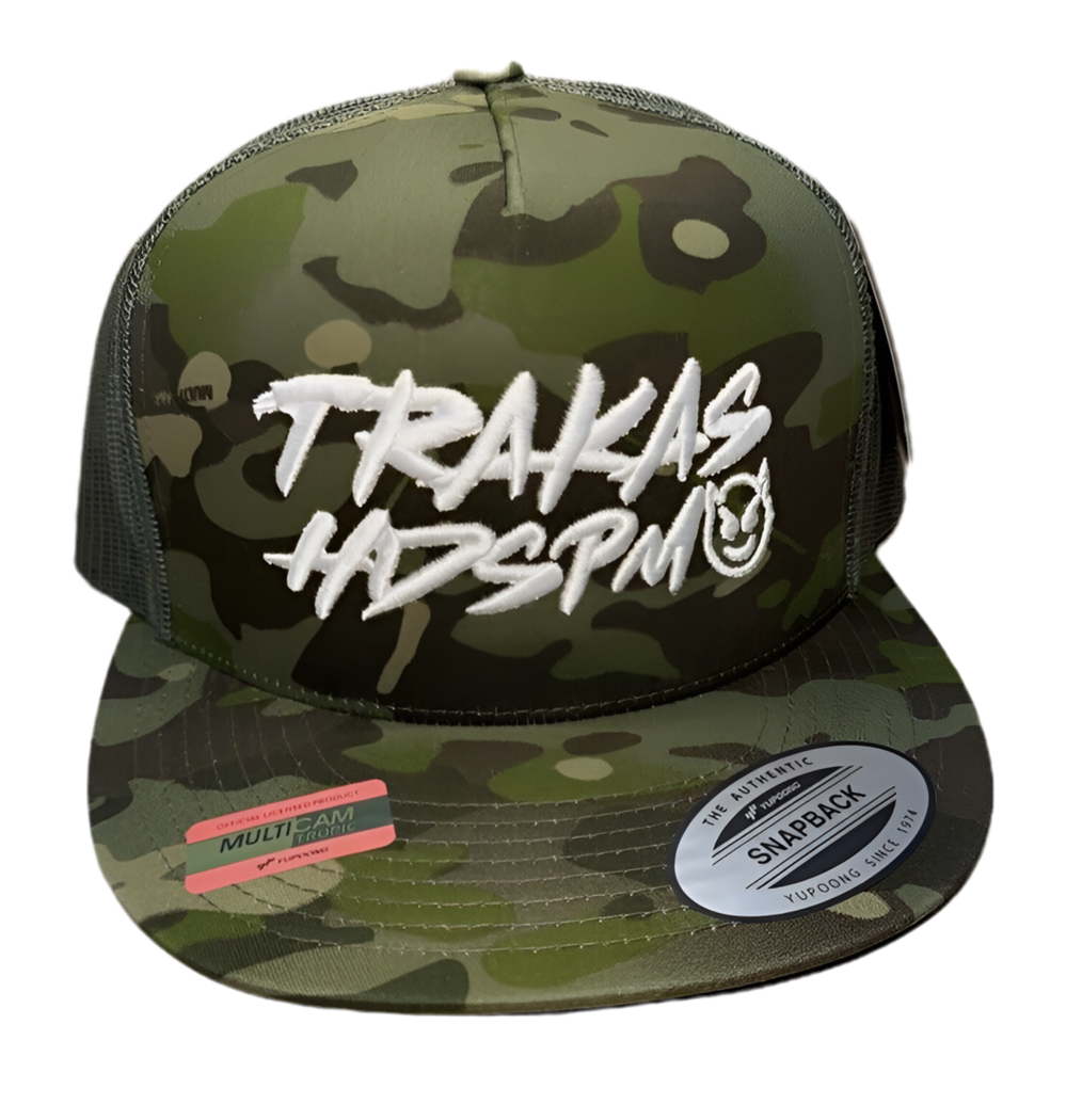 TRAKAS HDSPM , Gorra Camo Trucker SnapBack Camo Mesh back