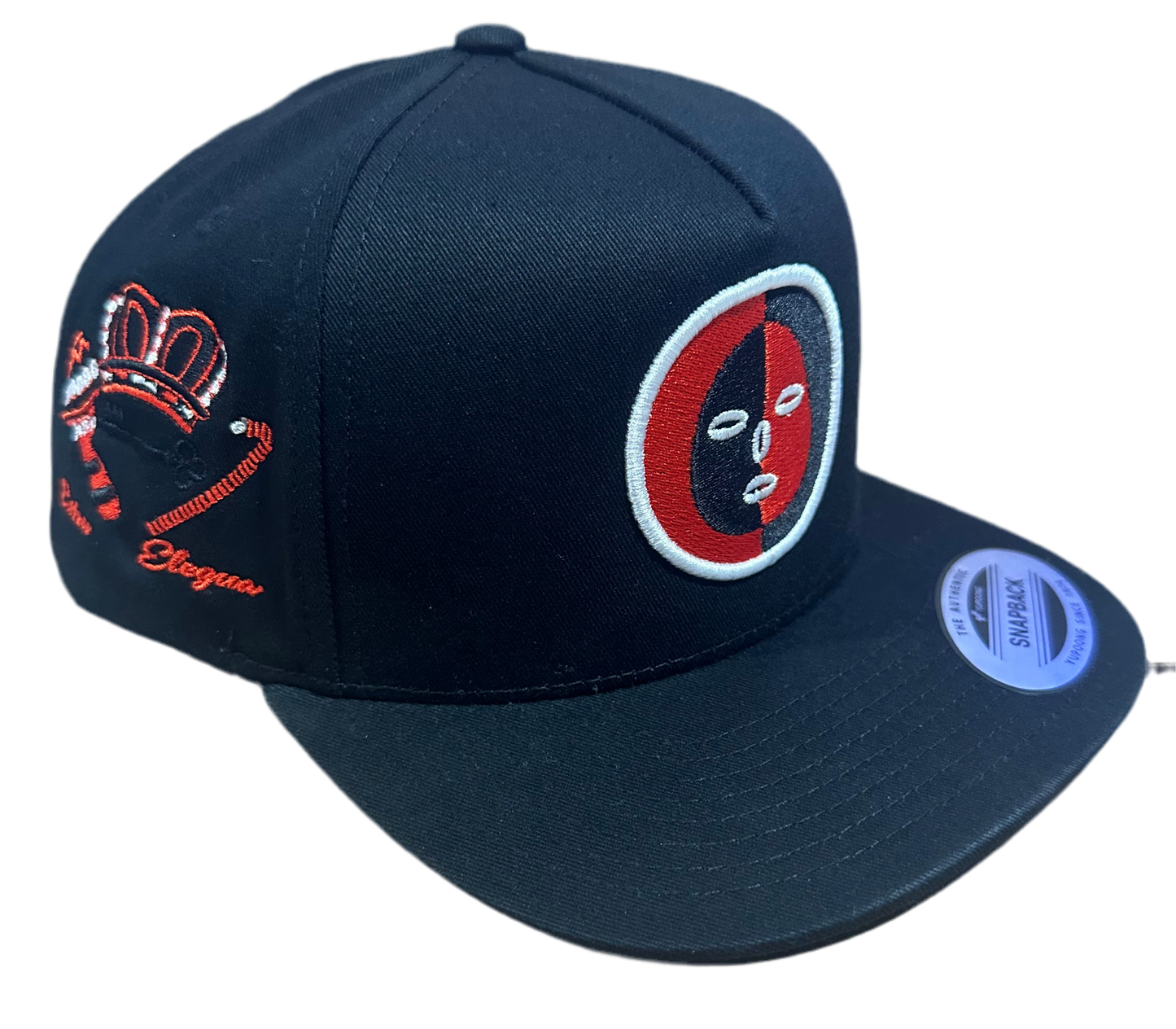 GORRA ELEGUA SNAPBACK HAT BLACK 2 DESIGNS