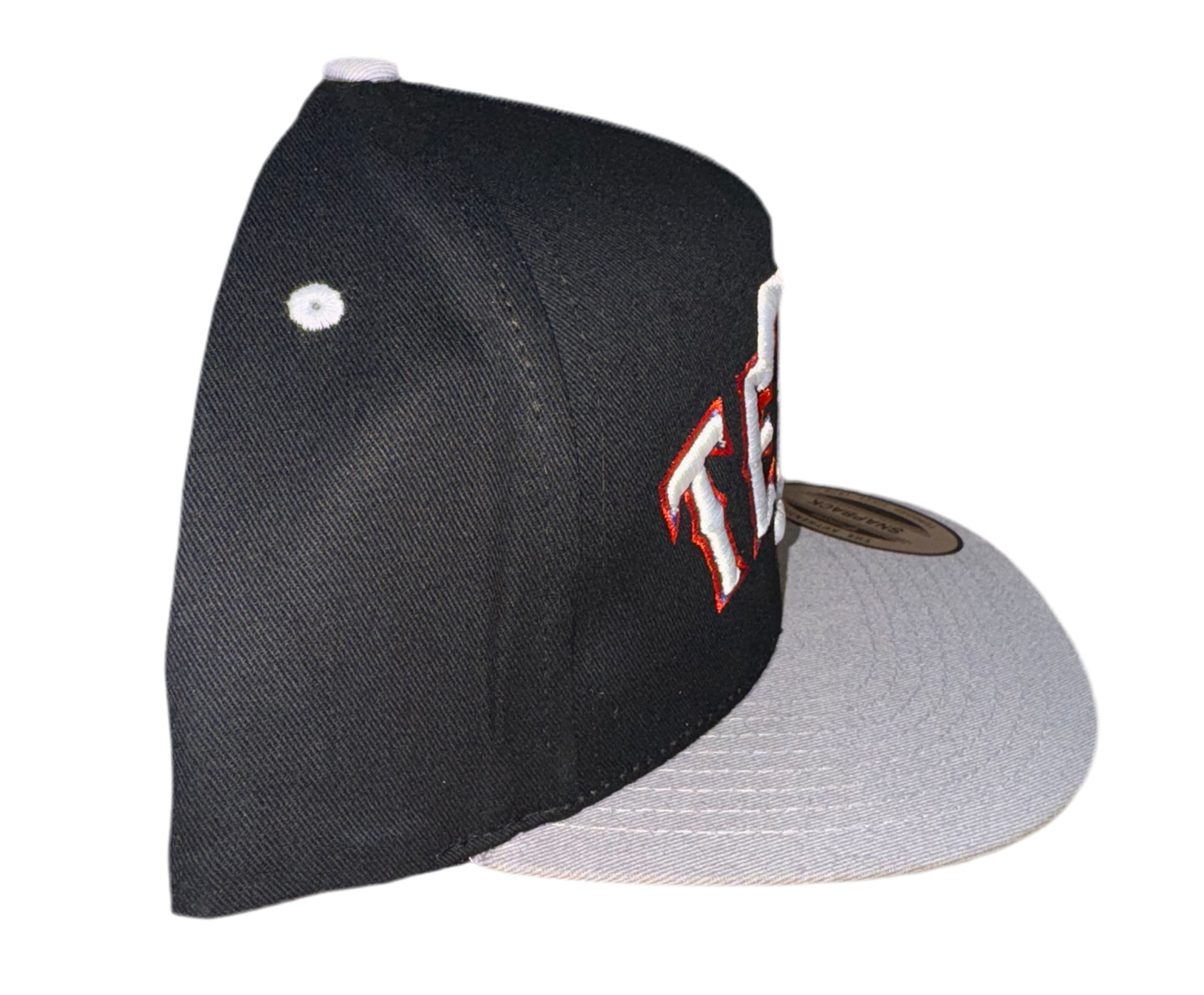 Texas Tetas Black/Gray SnapBack