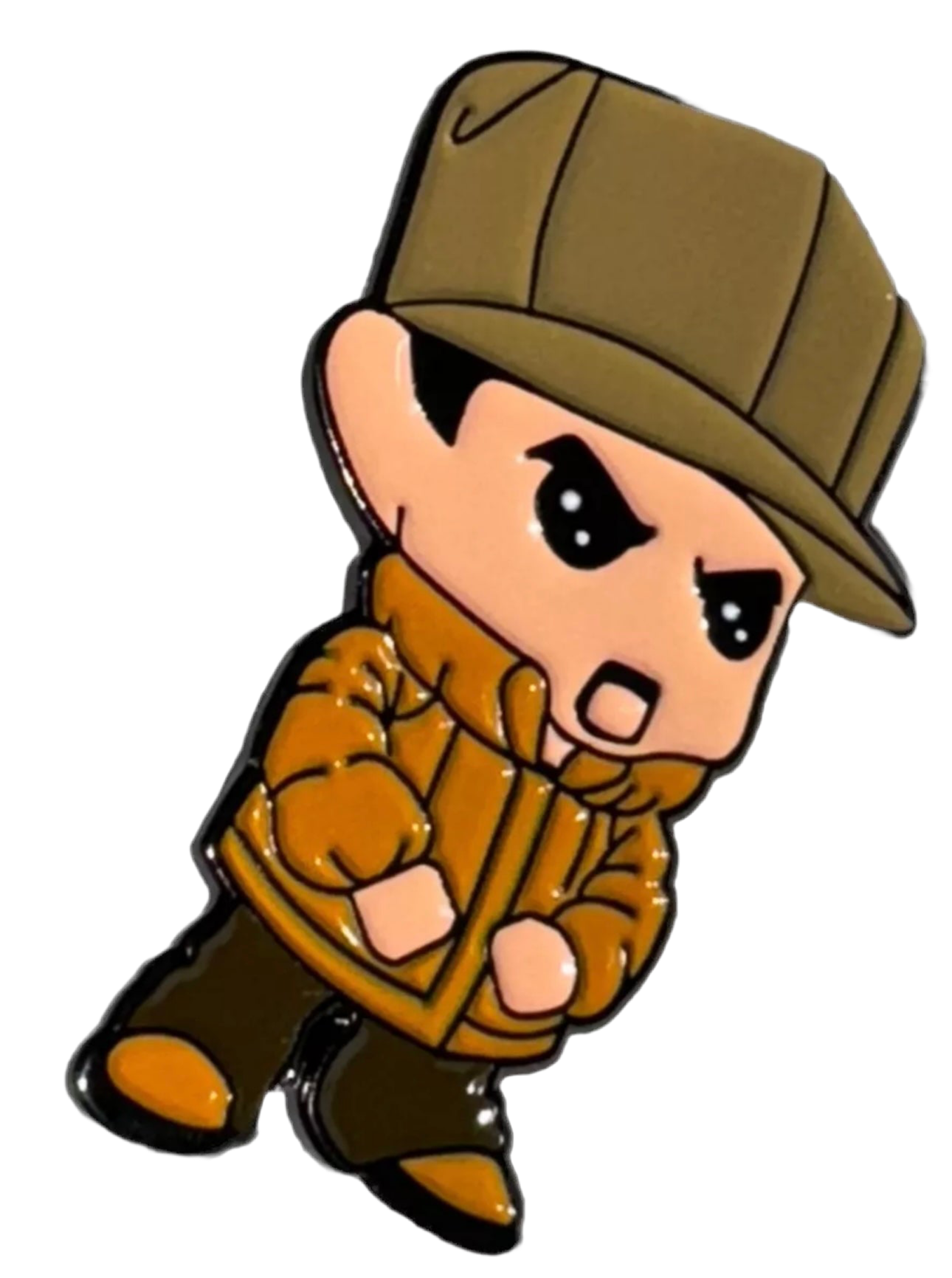 Chapo Cartoon Hat Pin