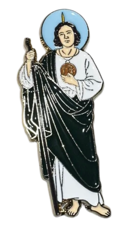 San Judas Metal Hat Pin