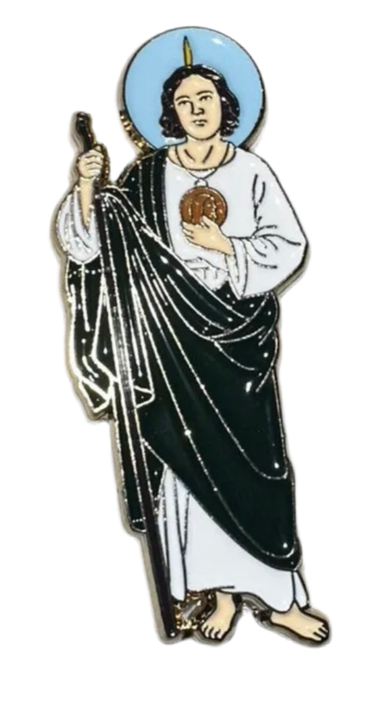 San Judas Metal Hat Pin
