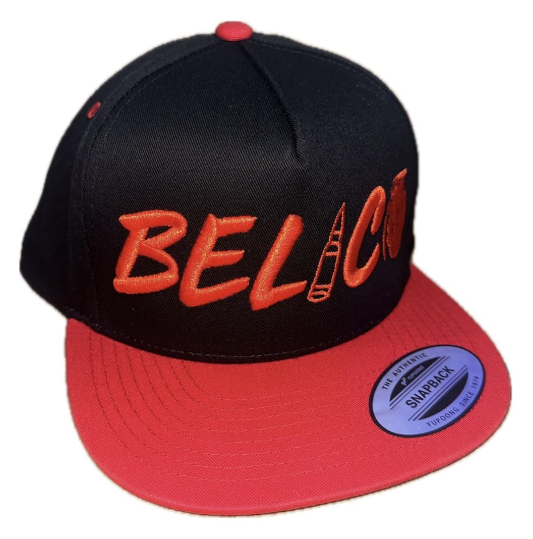 Belico JGL 701 El Chapo Chapiza Black/Red Snapback