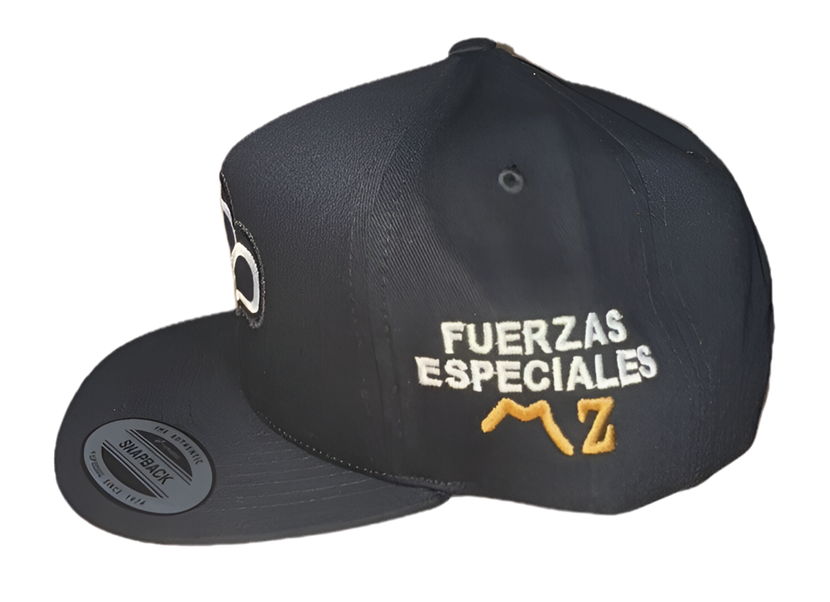 El Del Sombrero La Mayiza MZ 2 Designs Black SnapBack