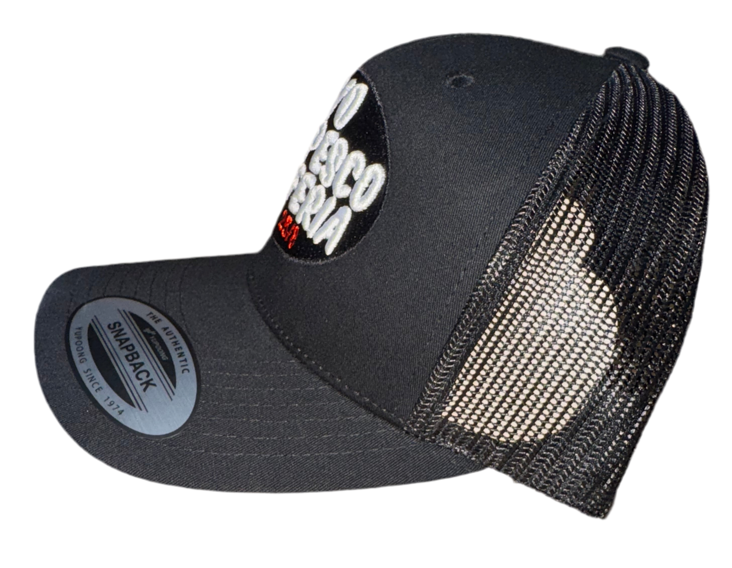 Yo Pesco Feria 25/8 Black Trucker SnapBack