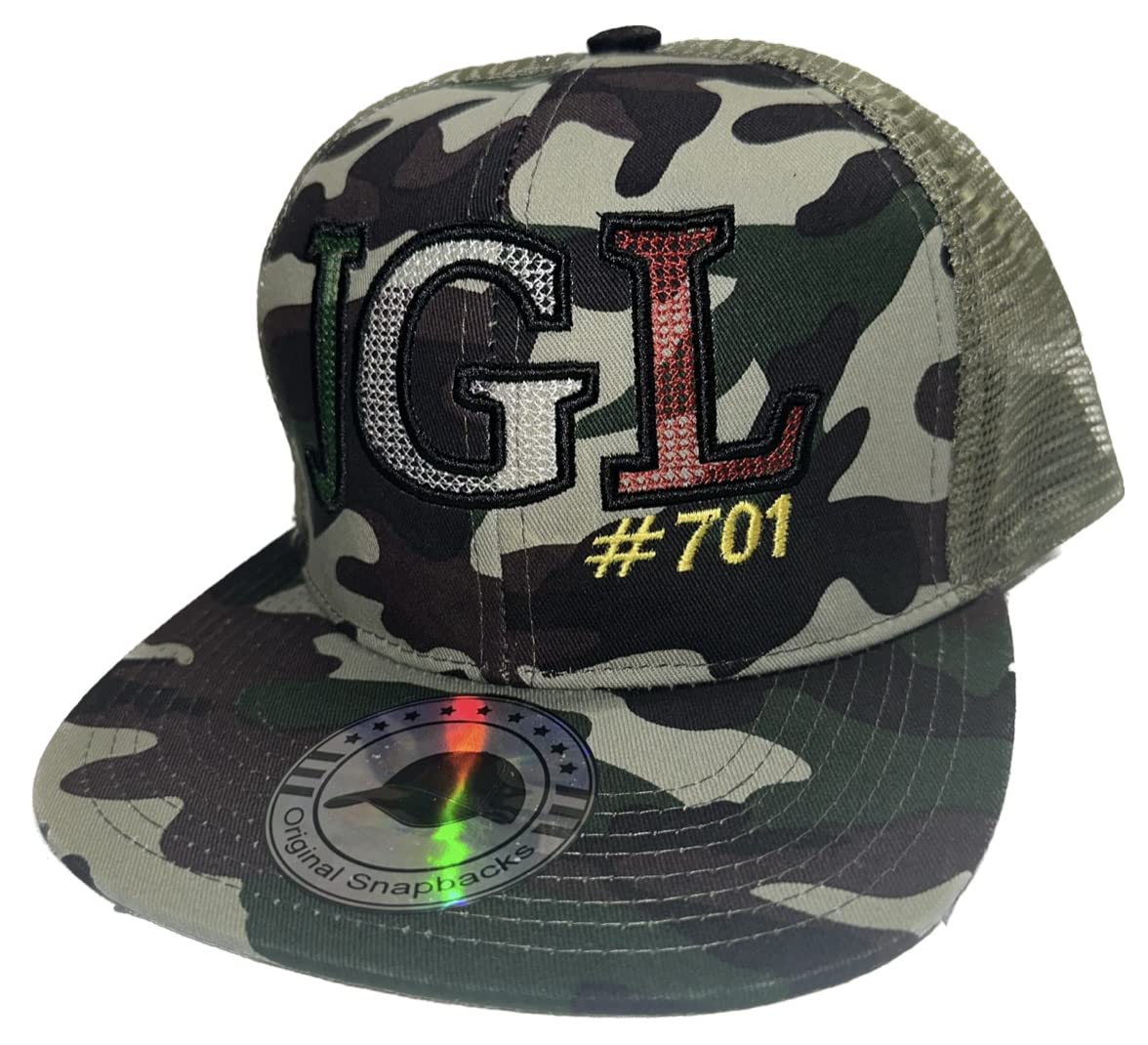 JGL El Chapo 701 Chapiza Camo Trucker Hat