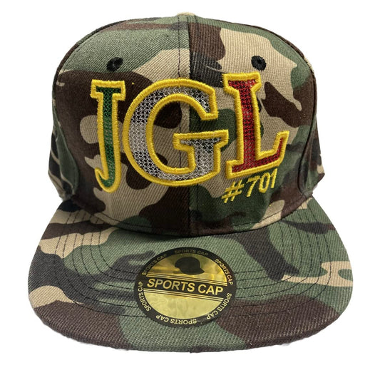 JGL El Chapo 701 Snapback Camo