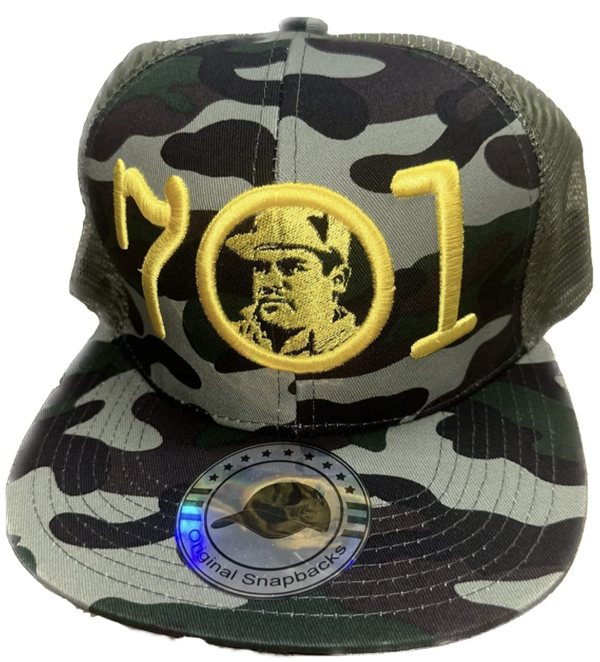 701 JGL Chapiza Camo Trucker Snapback