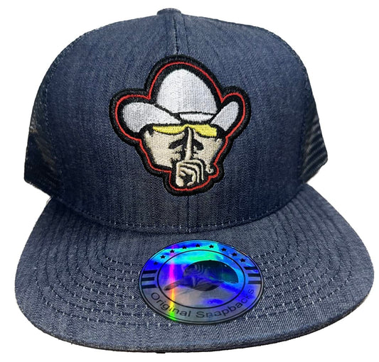 El Mayo Mayiza Trucker Snapback Blue Denim