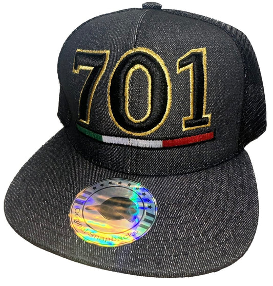 701 JGL El Chapo Chapiza Black Trucker Hat