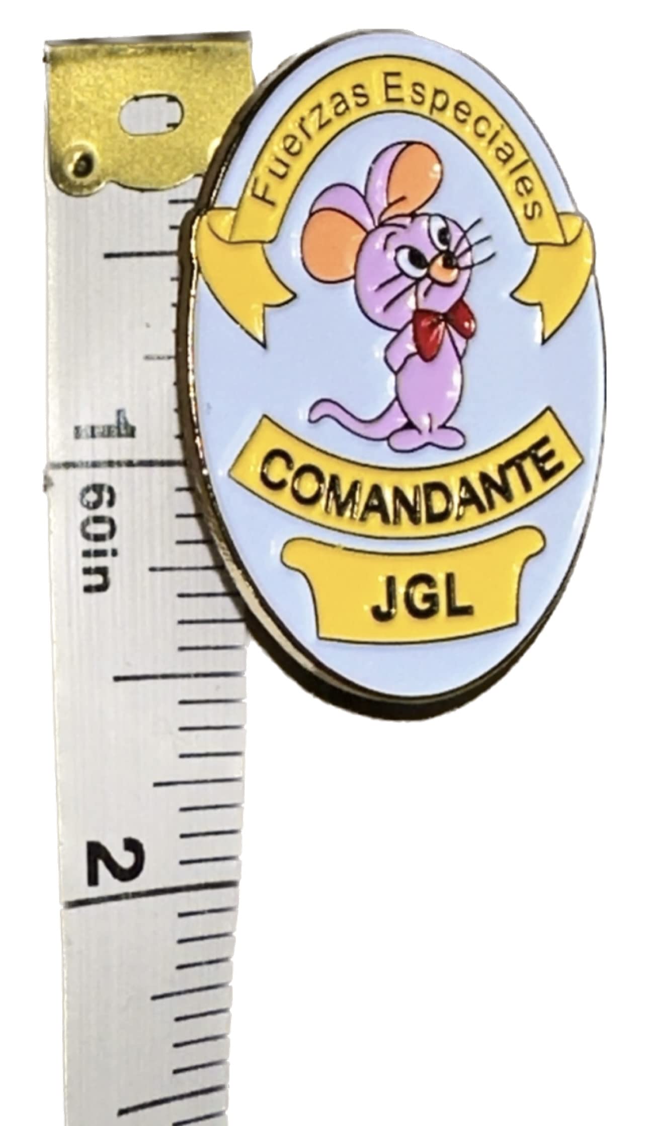 Chapiza JGL El Raton Fuerzas Especiales Gold Hat Pin