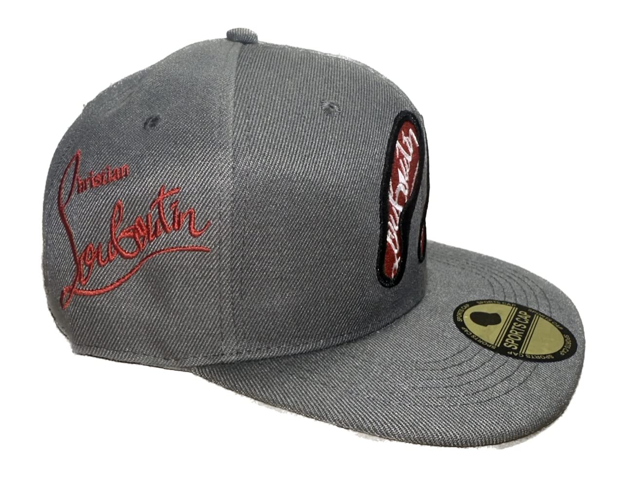 Gorra Suela Roja 2 Designs Gray Snapback