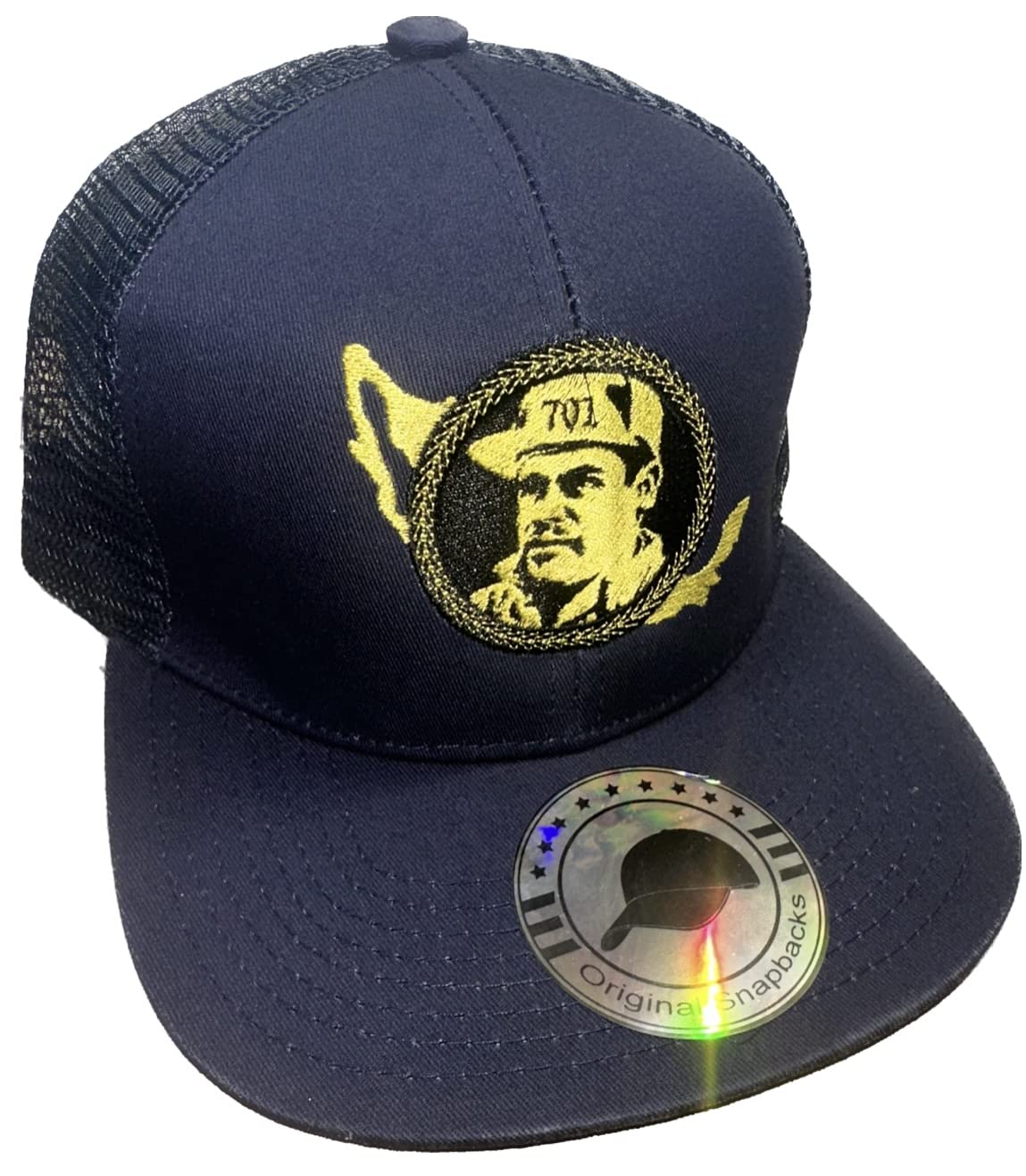 701 JGL Chapiza Dark Blue Trucker Snapback