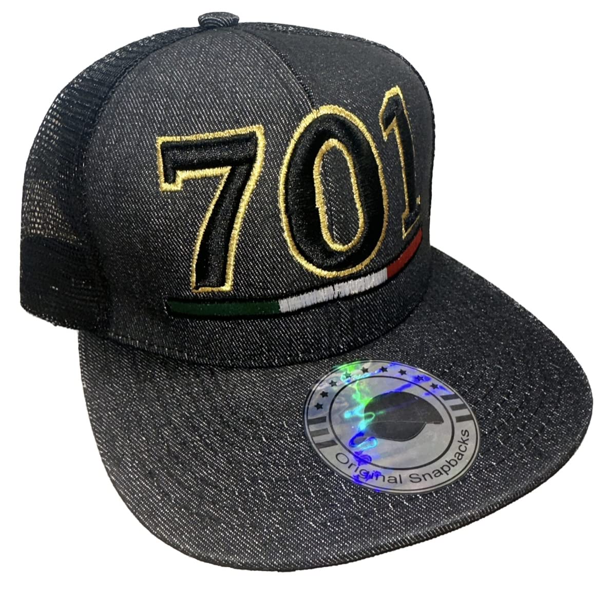 701 JGL El Chapo Chapiza Black Trucker Hat