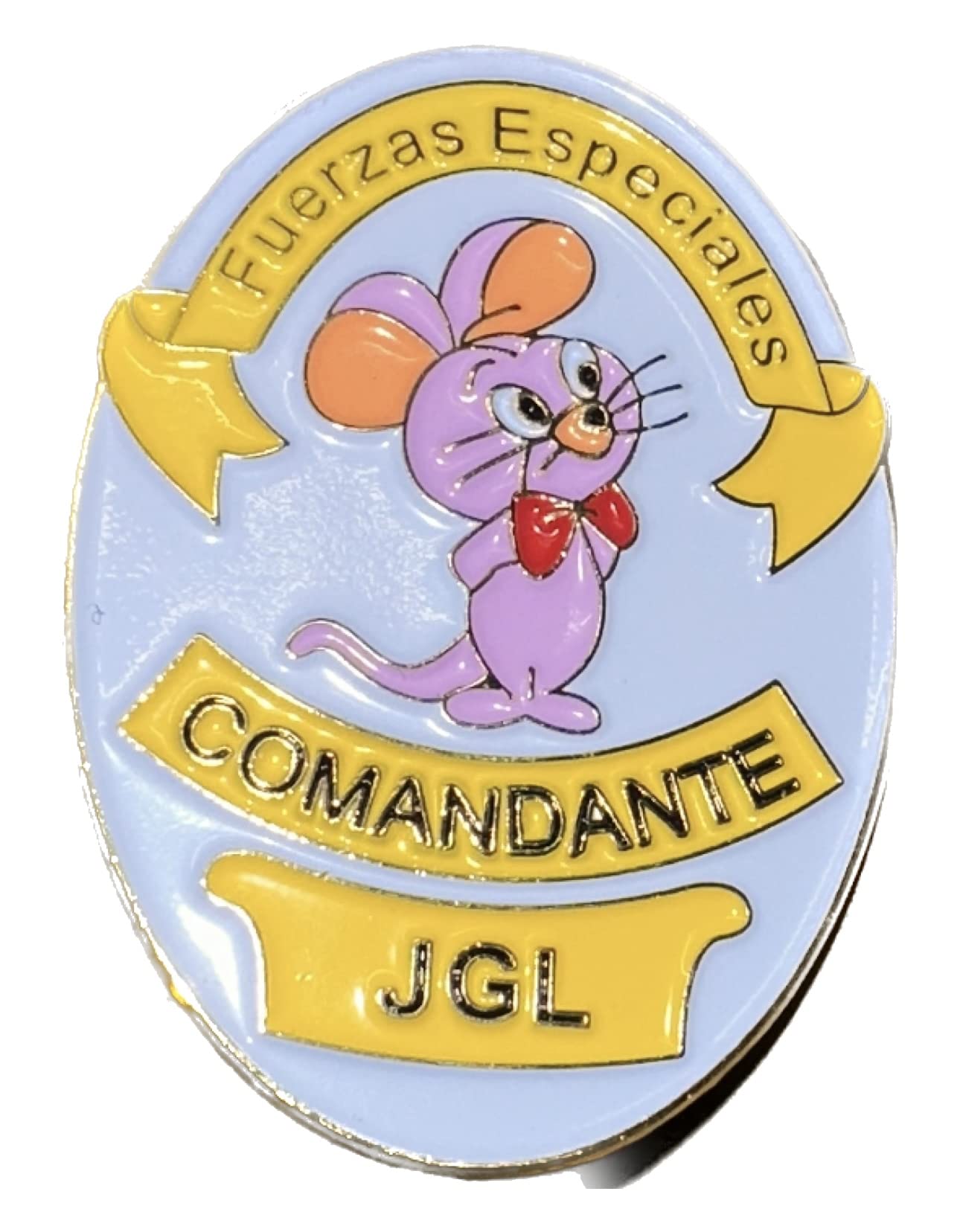 Chapiza JGL El Raton Fuerzas Especiales Gold Hat Pin