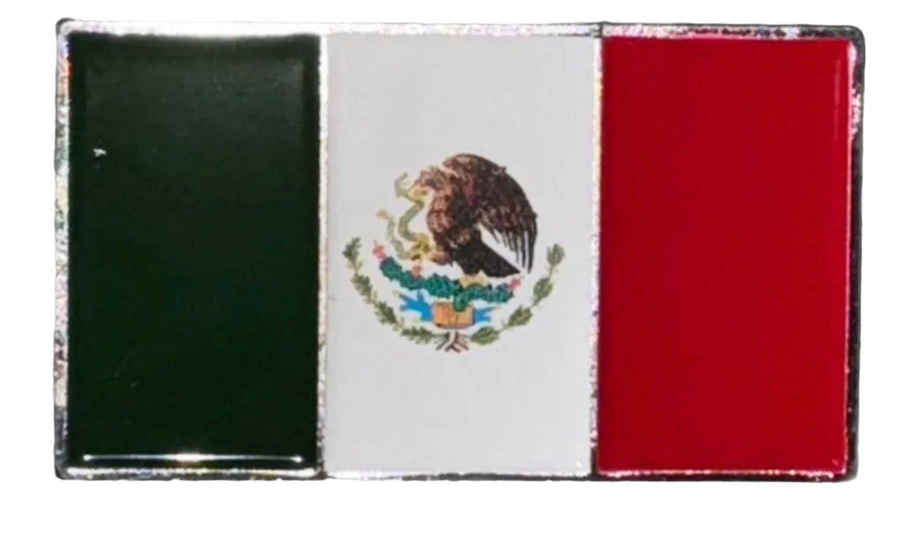 Bandera Mexico Flag Hat Pins