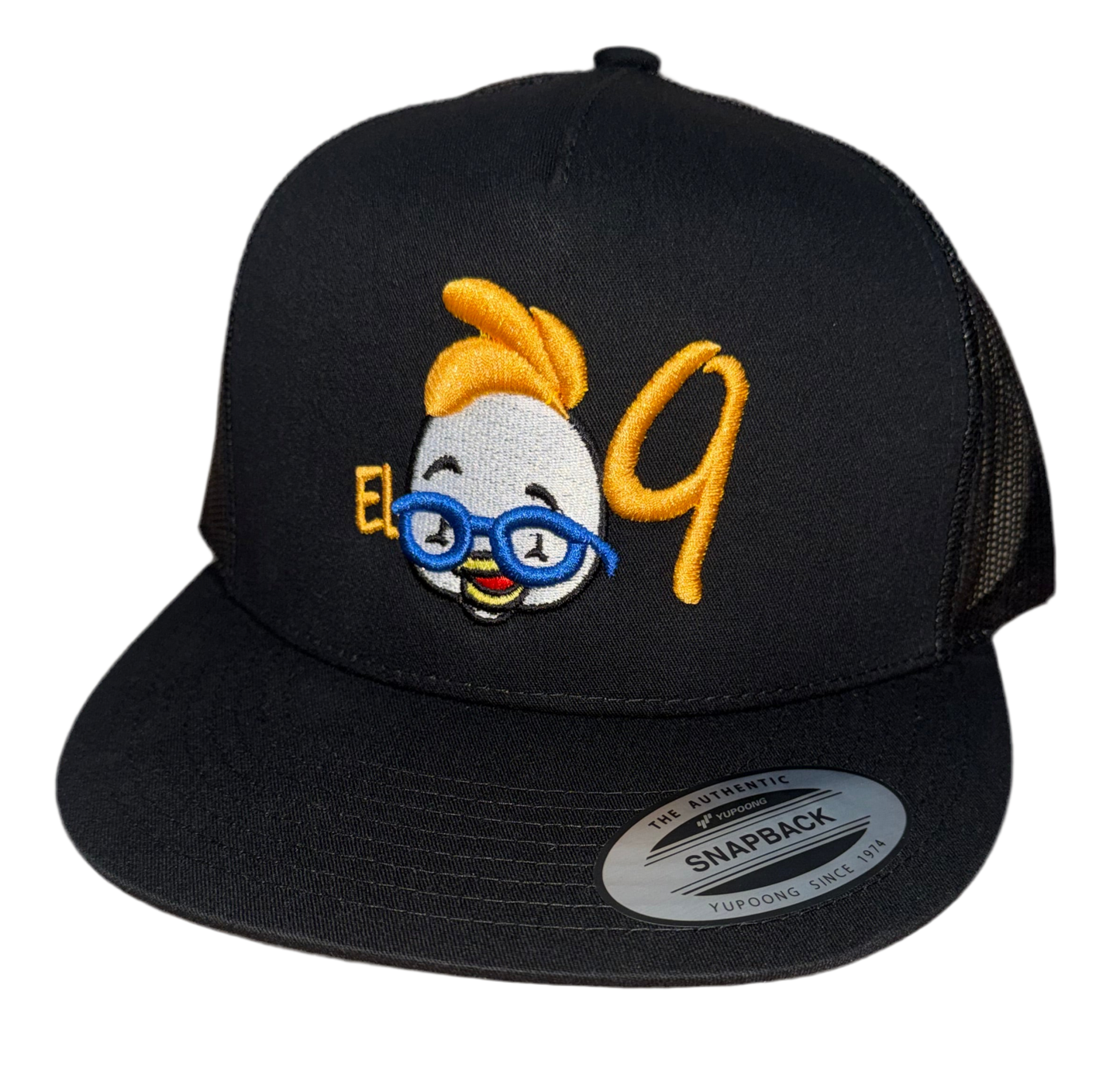 09 Chapizza, Chicken Little, El Nini, Gorra Negra SnapBack Black