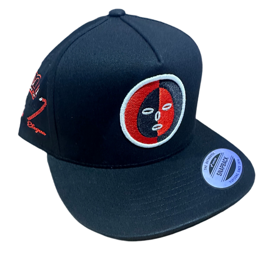 GORRA ELEGUA SNAPBACK HAT BLACK 2 DESIGNS