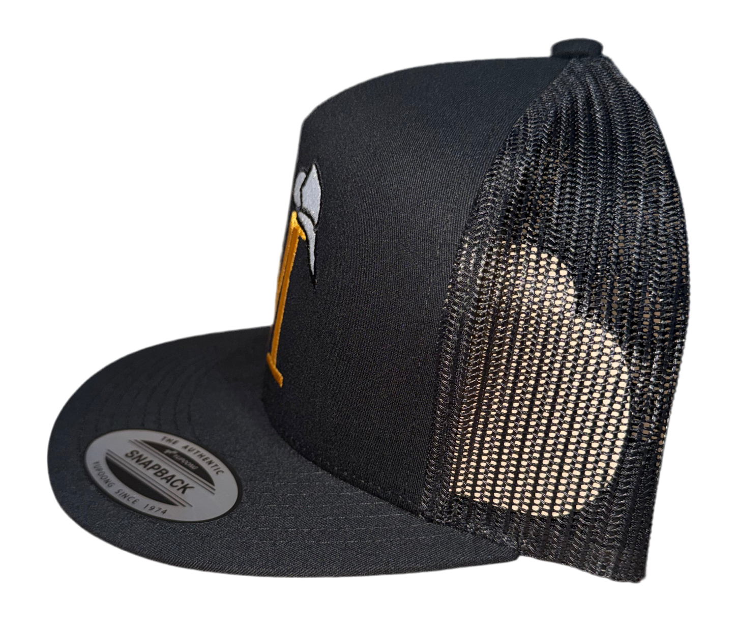 La Mayiza Black Trucker SnapBack