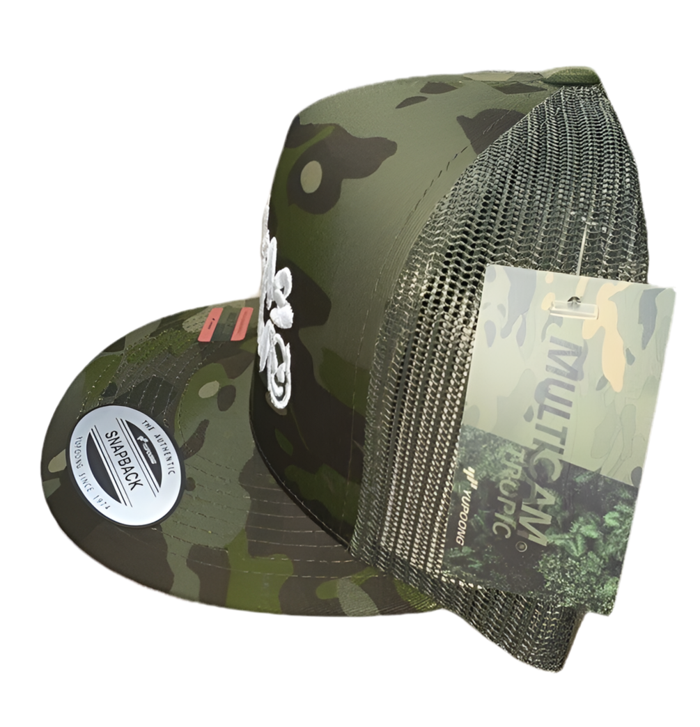 TRAKAS HDSPM , Gorra Camo Trucker SnapBack Camo Mesh back